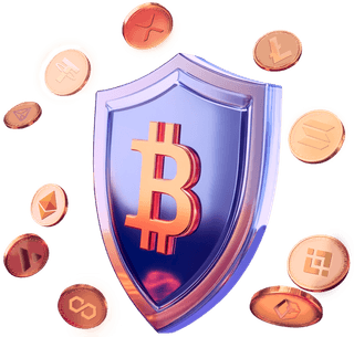 Lock securing cold storage and two-factor authentication